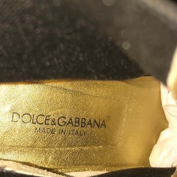 EUC ✨Dolce and Gabbana Tan and Black Suede Bootie - Picture 4 of 12
